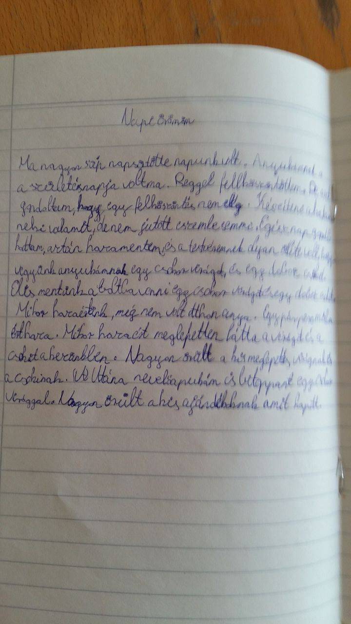 Réka napi öröme...