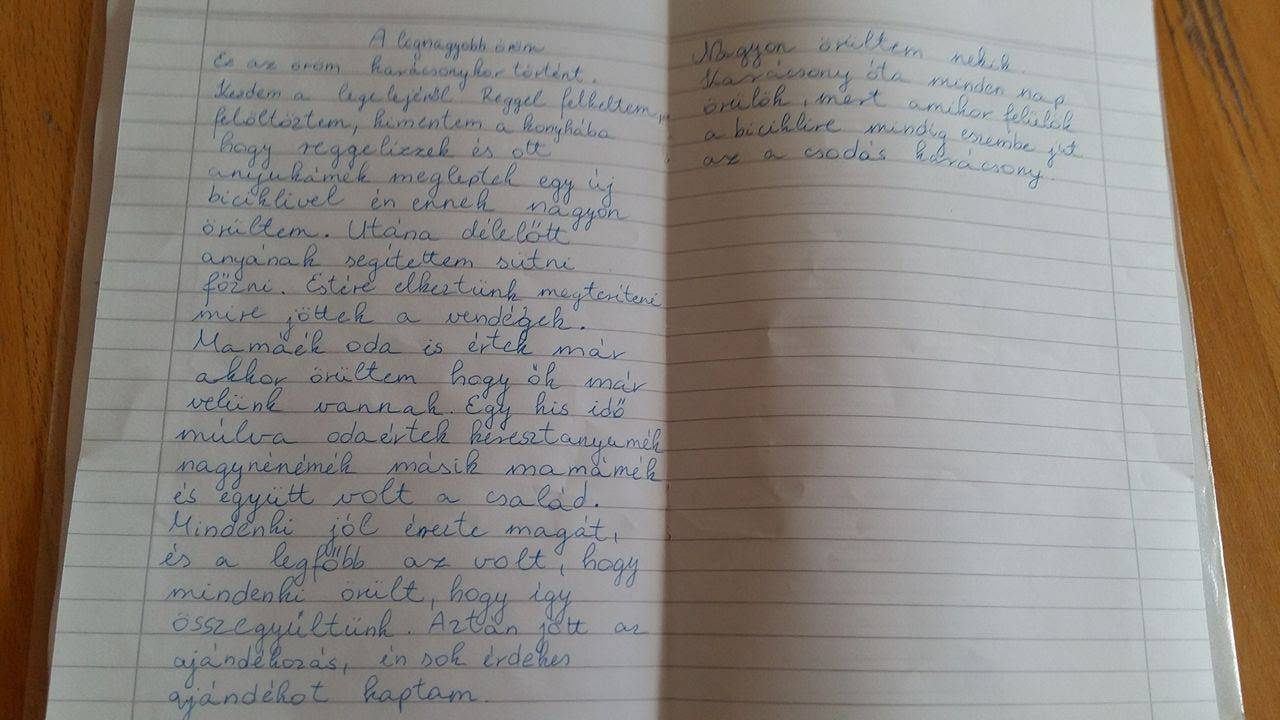 Vera legnagyobb öröme...