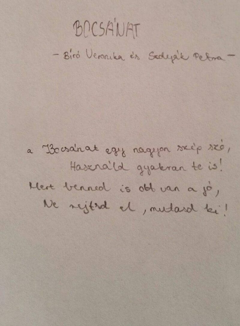 Versben mondom el Versben mondom el
