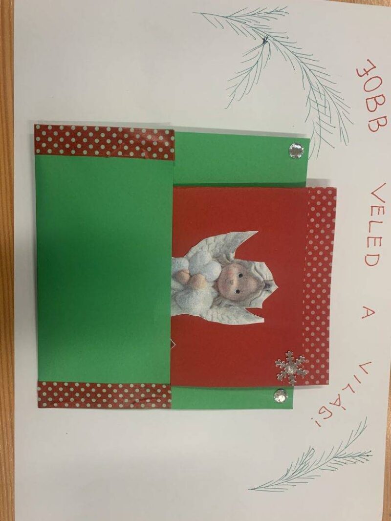 Jobb veled a világ képeslap