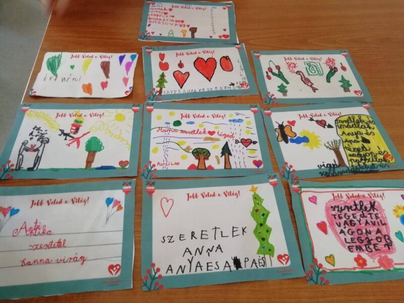 Jobb veled a világ képeslap Jobb veled a világ képeslap