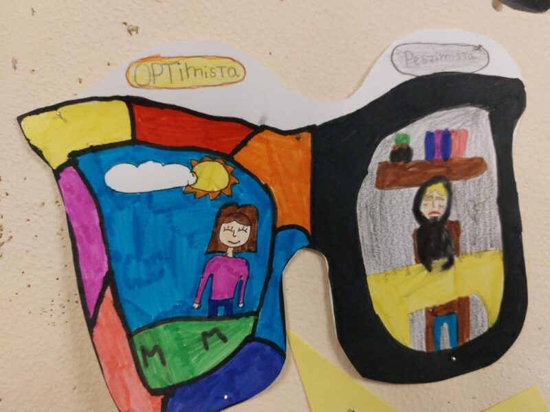 Optimista szemüveggel nézem a világot