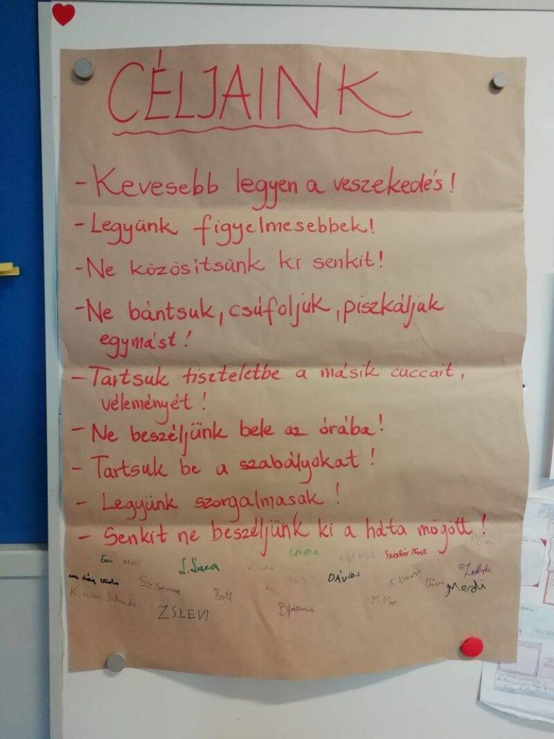 Közös céljaink Közös céljaink