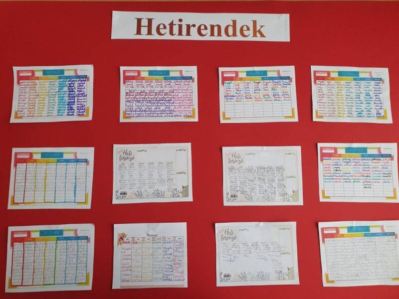 Hetirendek