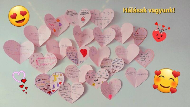 Hálásak vagyunk! Hálásak vagyunk!