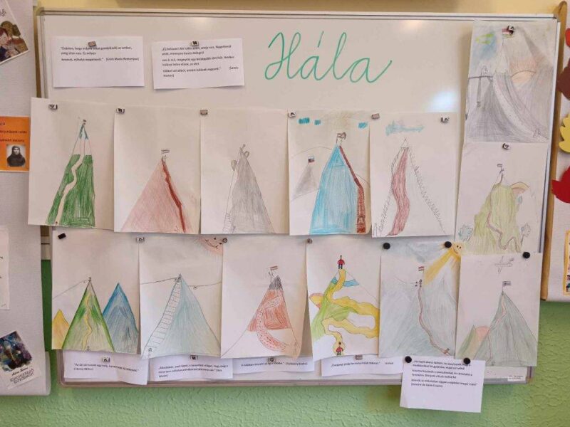 Hála a 4. osztályban Hála a 4. osztályban