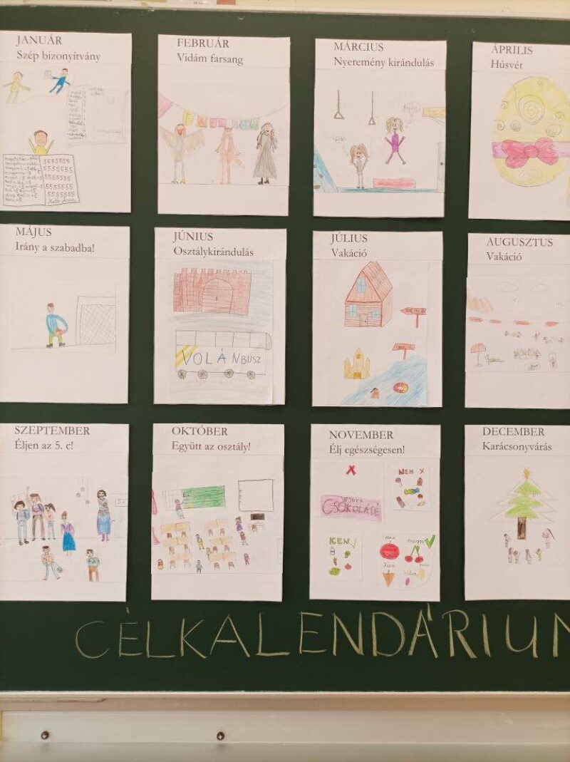 Célkalendárium Célkalendárium
