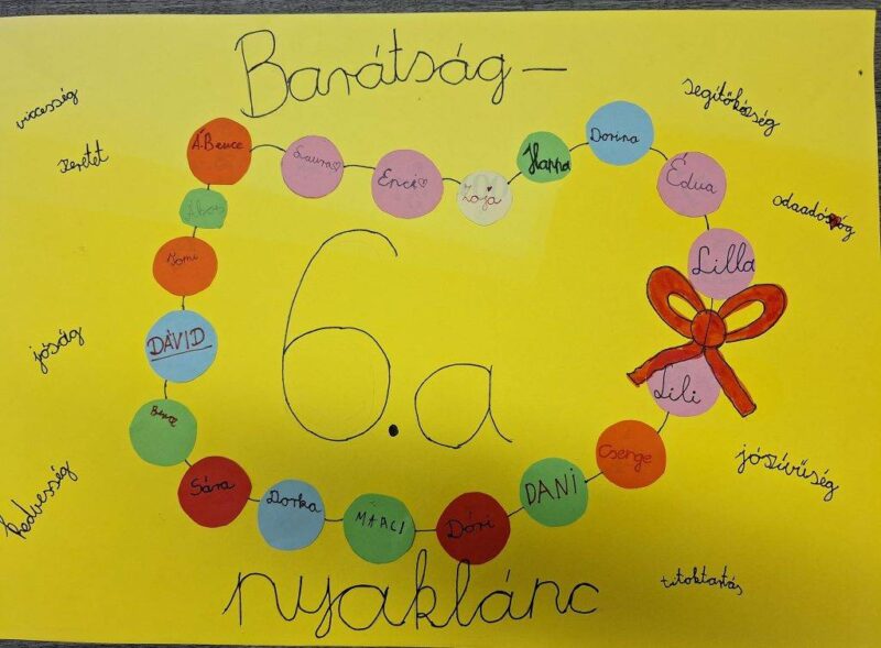 Barátságnyaklánc a 6.a ékköve Barátságnyaklánc a 6.a ékköve