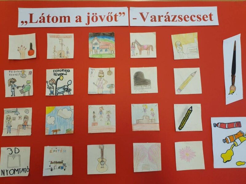 „Látom a jövőt”- Varázsecset