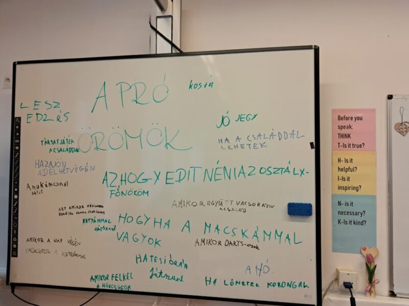 Apró örömök élvezete Apró örömök élvezete