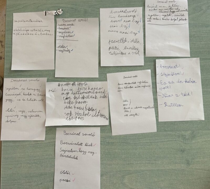 Bocsánatkérő mondatok, tettek, szavak. Bocsánatkérő mondatok, tettek, szavak.