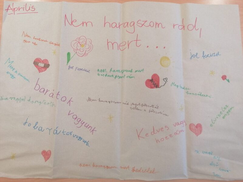 Nem haragszom rád, mert… Nem haragszom rád, mert…