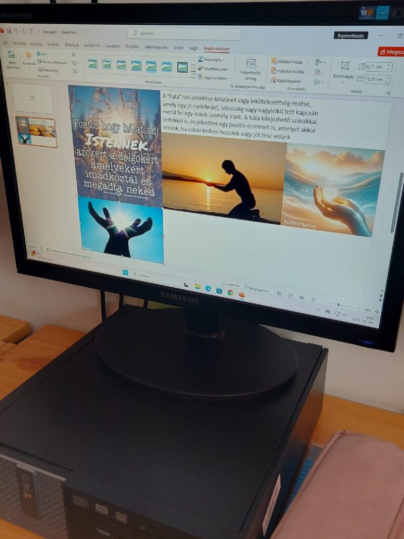 Hála – digitális feladatokkal Hála – digitális feladatokkal