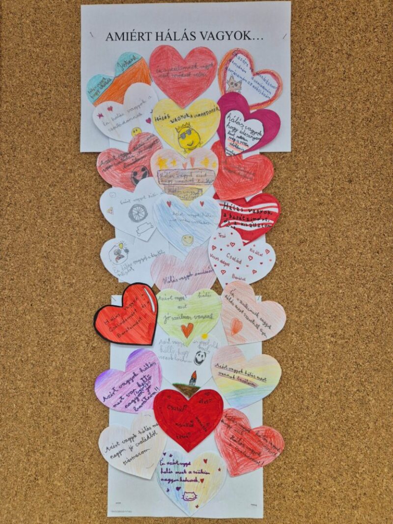 Amiért hálás vagyok… Amiért hálás vagyok…