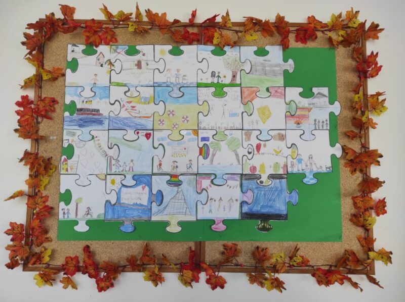 Hála puzzle készítése Hála puzzle készítése