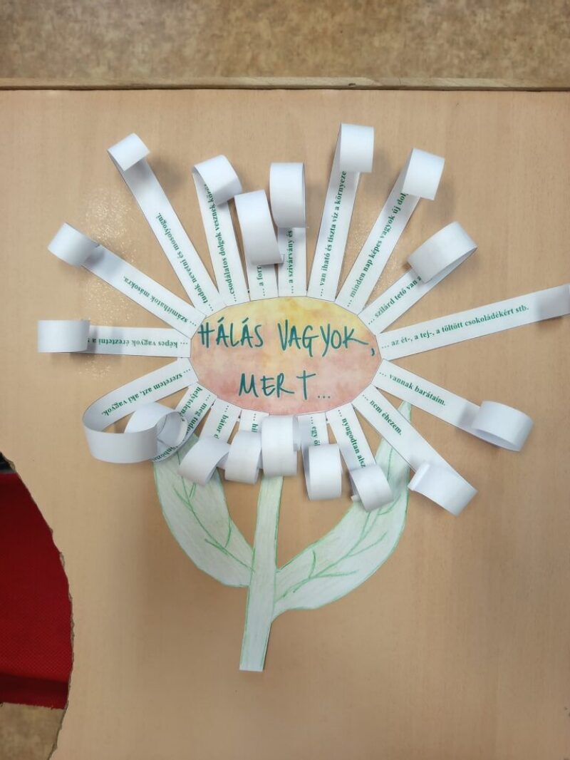 A hála gyakorlása A hála gyakorlása