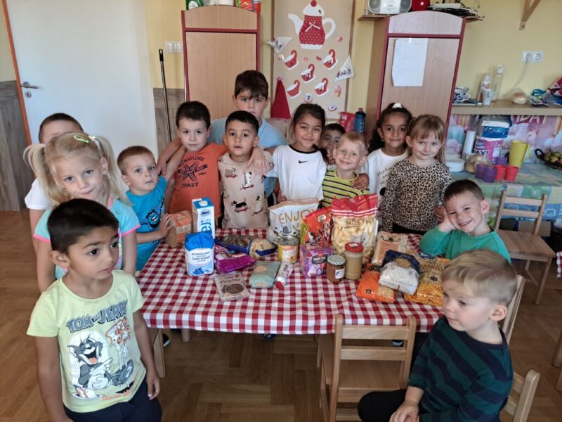 Jótékonysági gyűjtés az óvodában Jótékonysági gyűjtés az óvodában