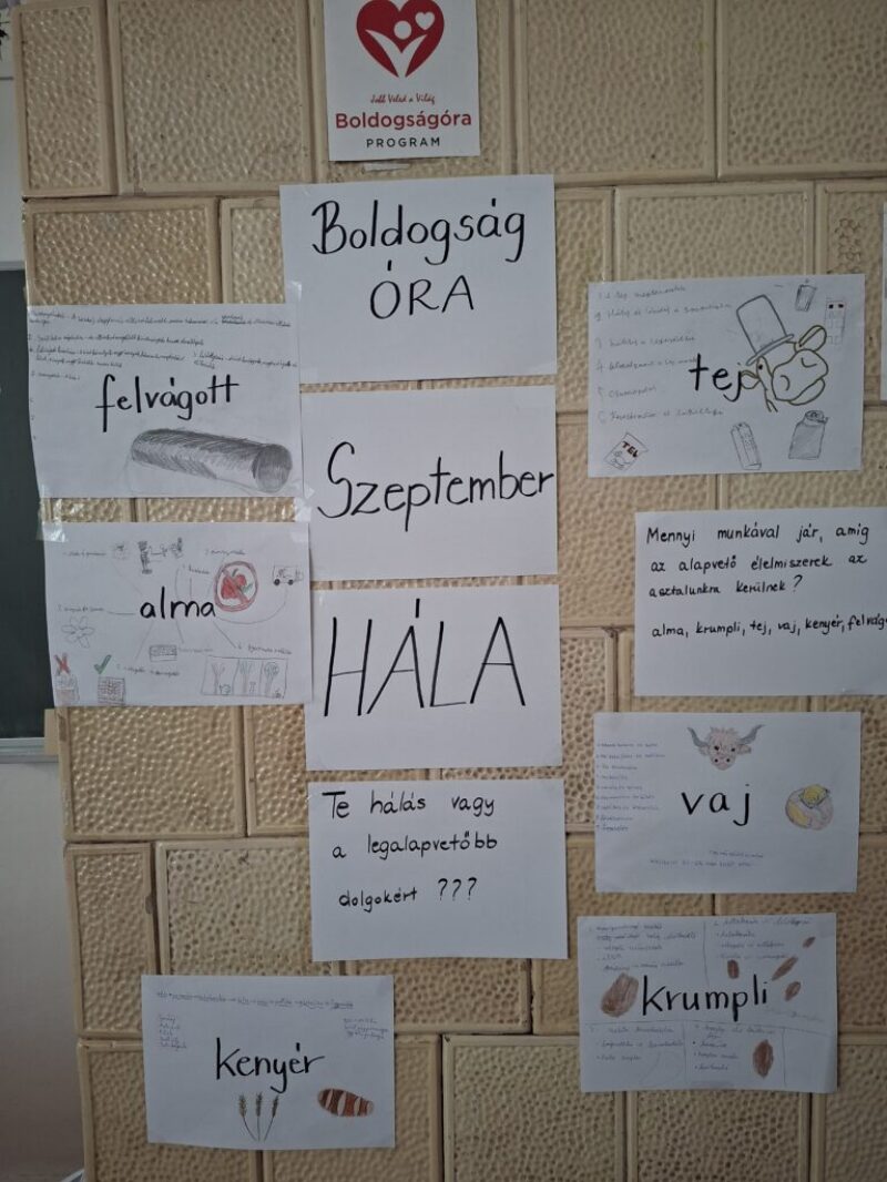 A hála gyakorlása