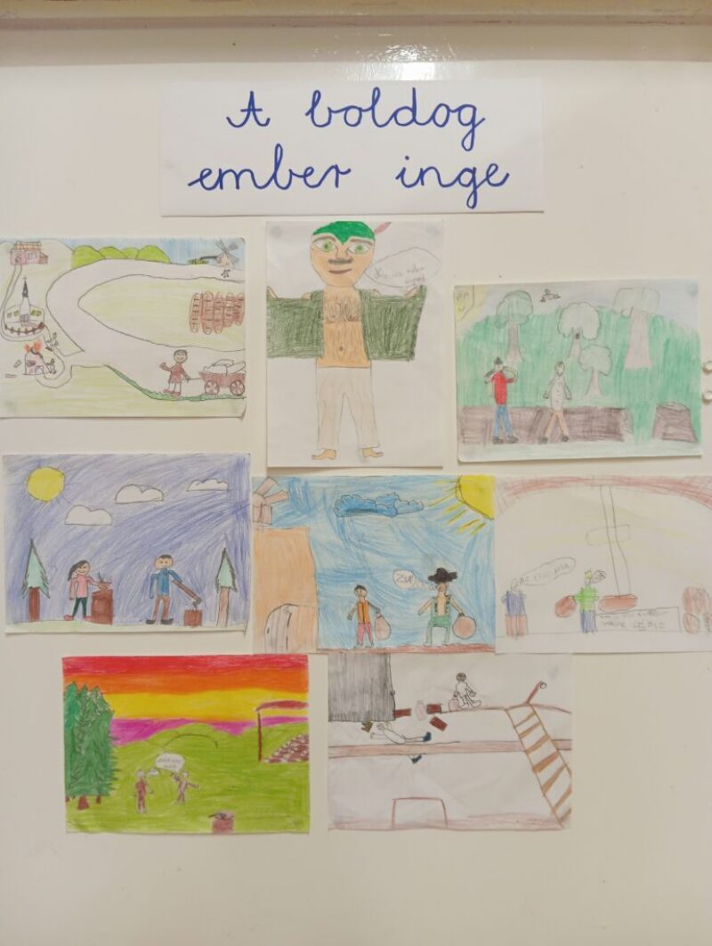 A boldog ember inge